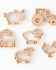 Kinfolk & Co Mini Farm Eco Cutter Set