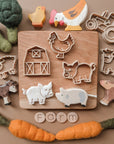 Kinfolk & Co Mini Farm Eco Cutter Set