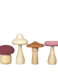 Silicone Mushroom Toy Set