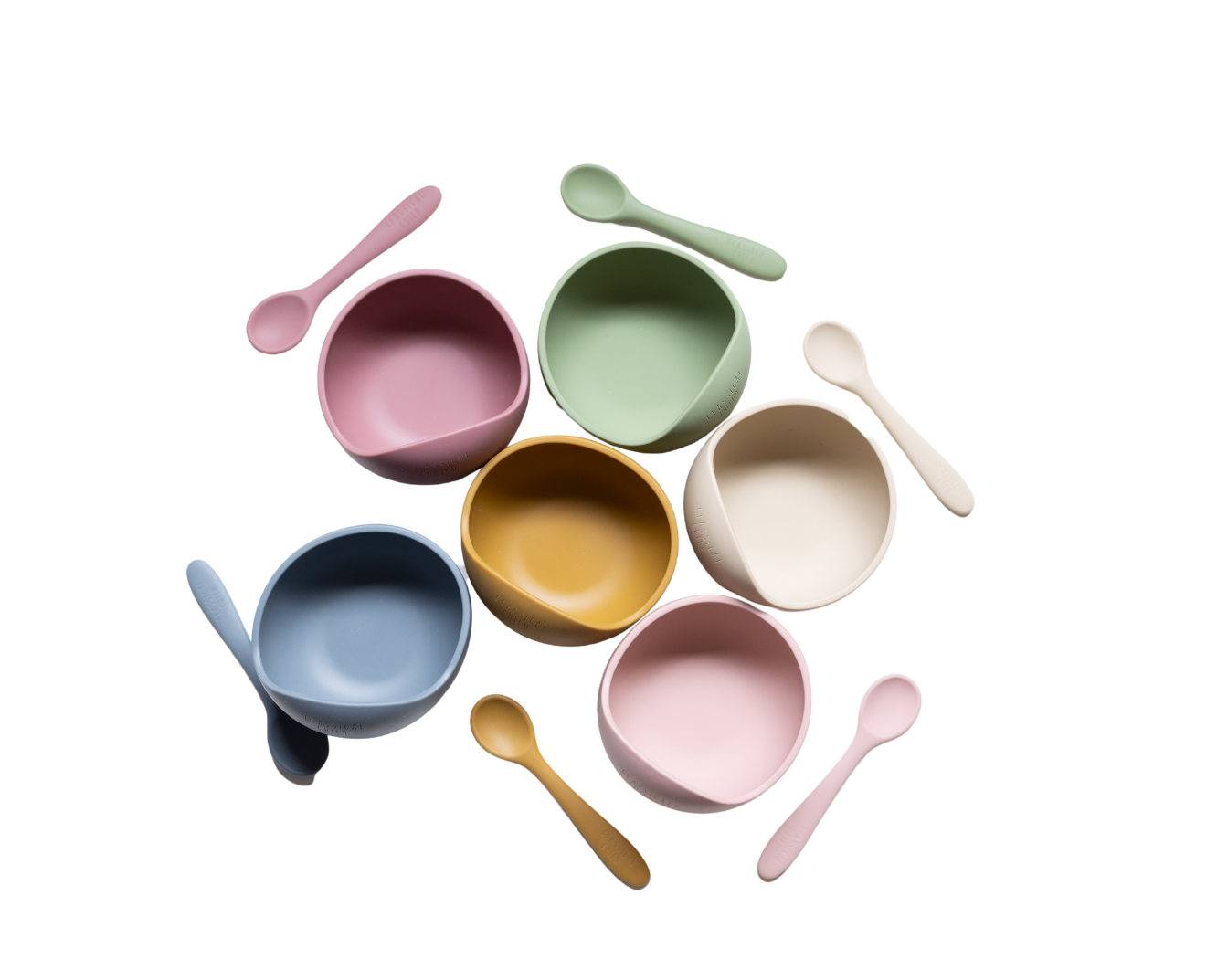 Blush Silicone Spoon 2 Pack