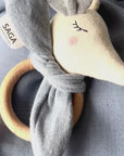 Saga | Teething Ring  Ganti - Baby Blue