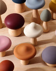 Silicone Mushroom Toy Set