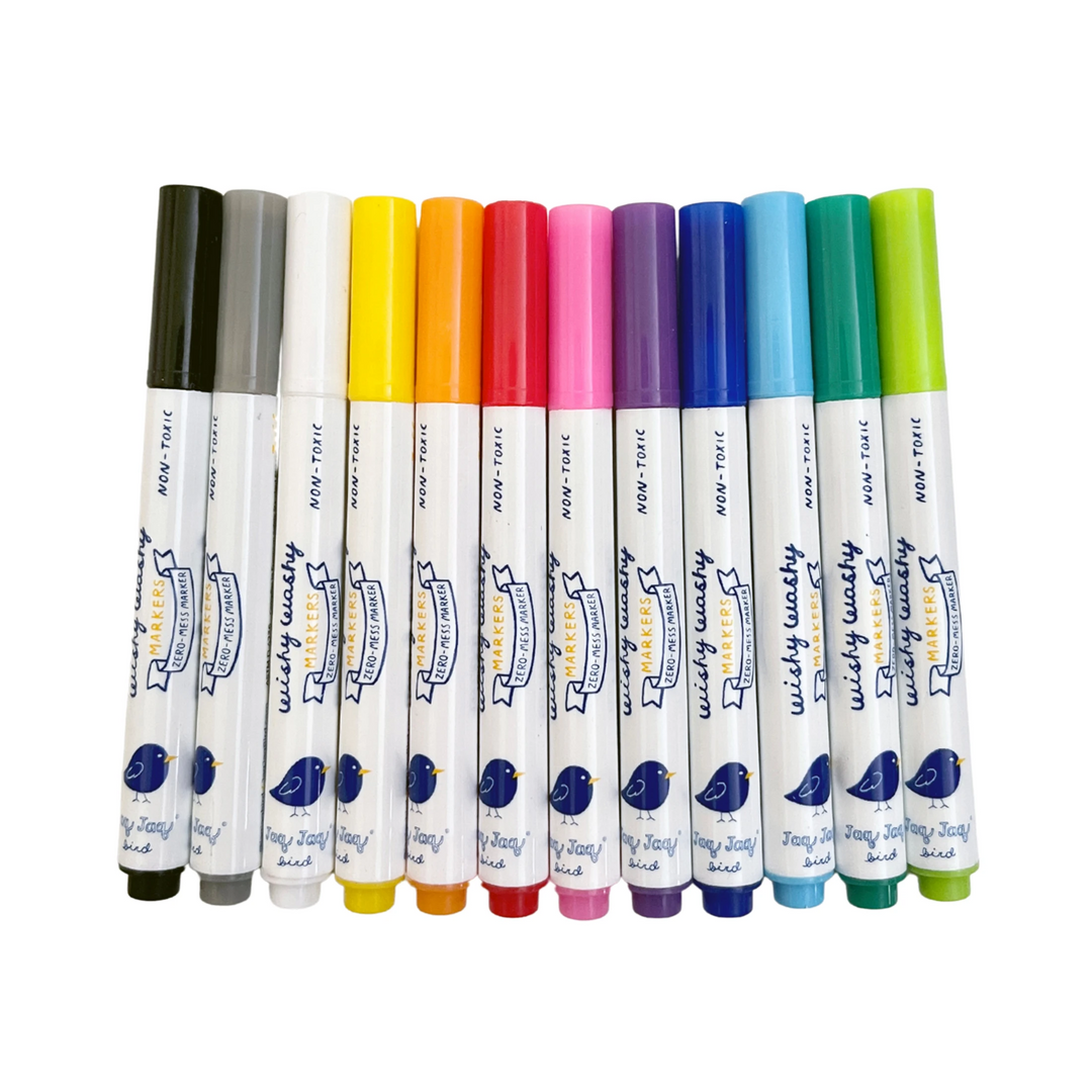 Jaq Jaq Bird | Wishy Washy Markers Mini