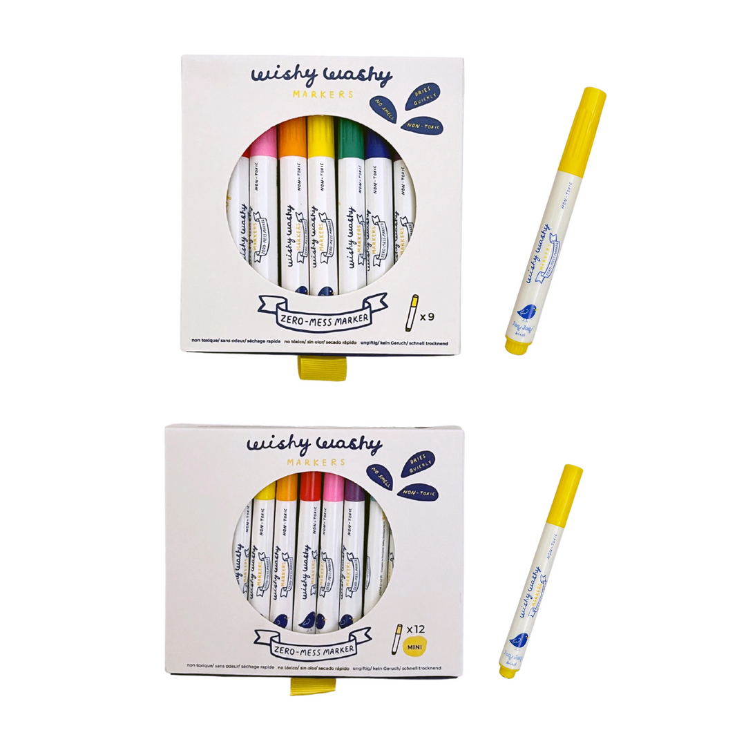 Jaq Jaq Bird | Wishy Washy Markers Mini