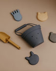 Beach Bucket & Toys Set - Blue Bear