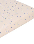 Garbo&Friends Bleu Muslin Fitted Sheet Cot