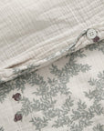 Garbo&Friends Pomegranate Muslin Bed Set Cot