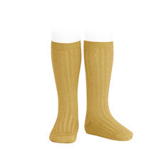 Ribbed Socks Mustard - Classical Child
 - 2