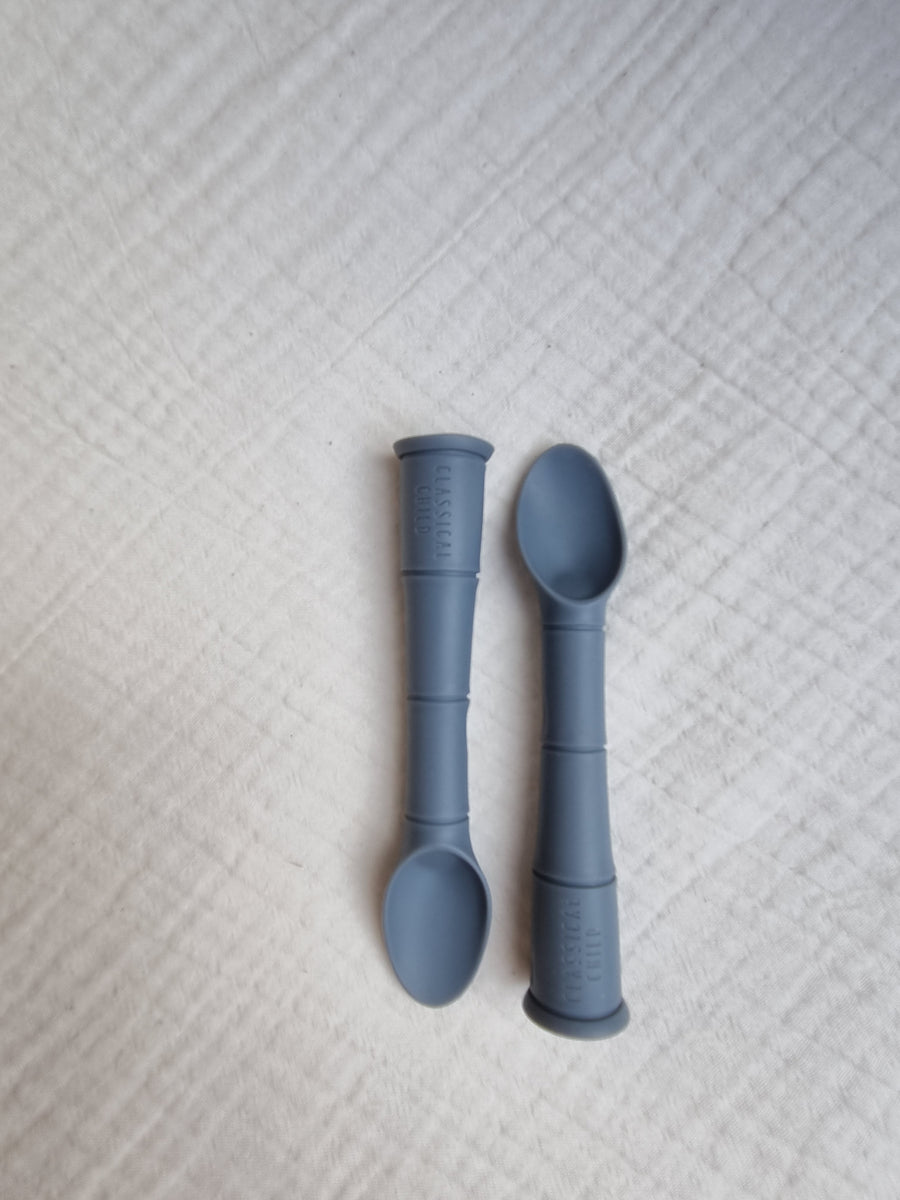 Silicone First Baby Spoon - 2 Pack