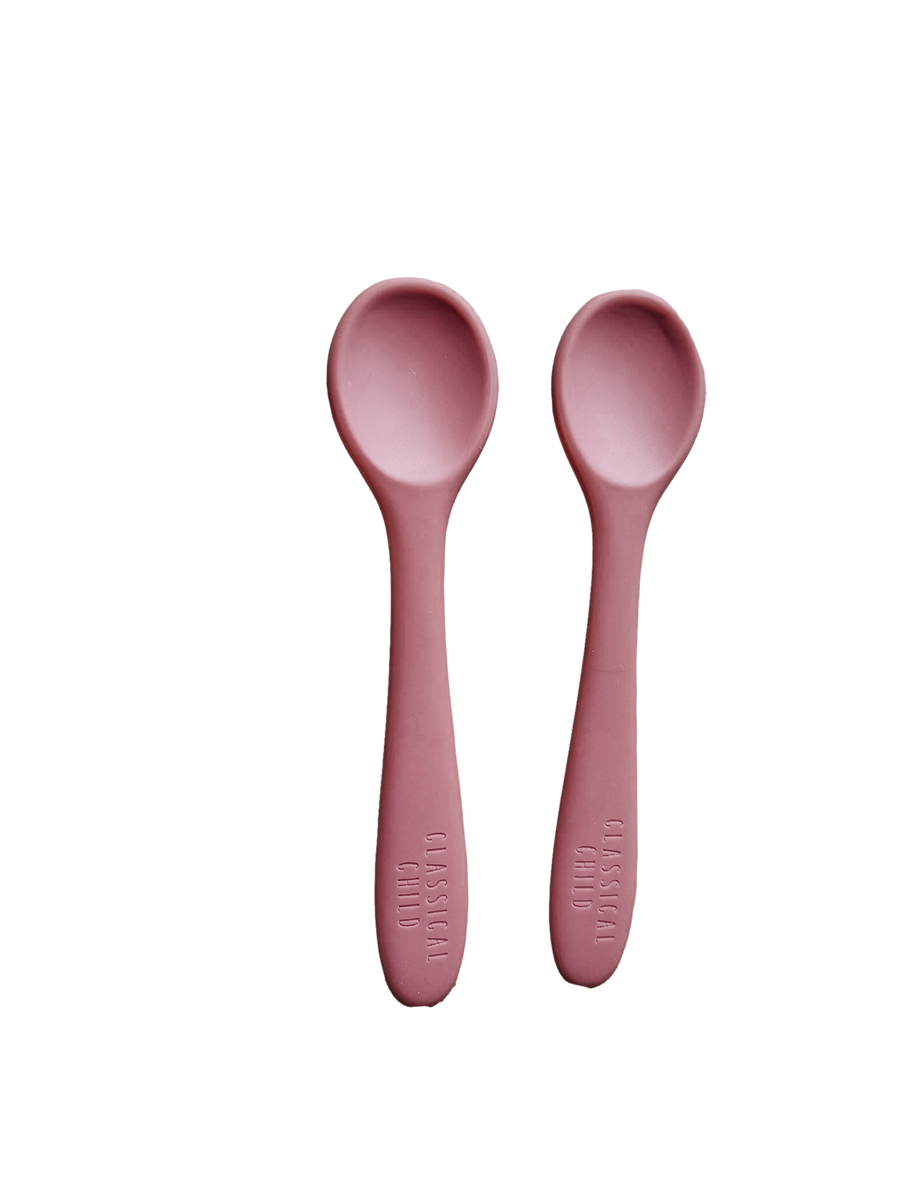 Silicone Spoon Desert Rose - 2 Pack