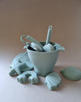 Sage Green 12 Piece Beach Bucket & Toys Set