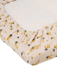 Garbo&Friends Mimosa Muslin Fitted Sheet Cot
