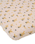 Garbo&Friends Mimosa Muslin Fitted Sheet Single