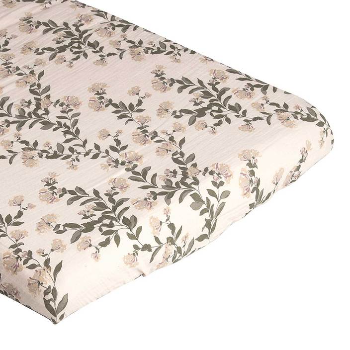 Garbo&amp;Friends Honeysuckle Muslin Fitted Sheet Cot