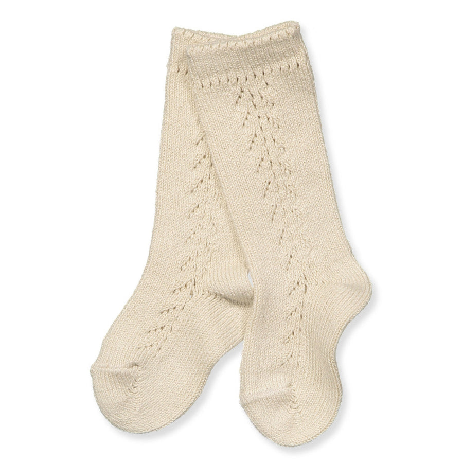 Long Side Detail Socks Linen | Condor