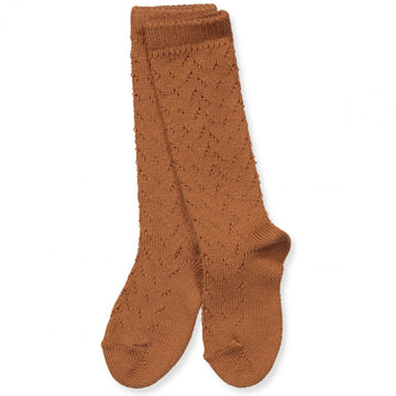 Warm Crochet Socks Oxide