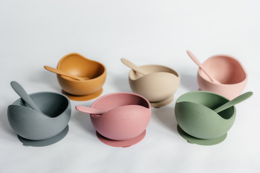 Silicone Suction Bowl Linen