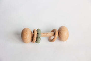 Beech & Silicone Rattle Sage