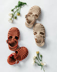 Classical Jelly Sandals Rust