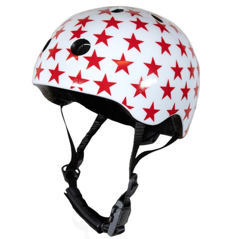 Trybike x CoConut Helmet White Stars
