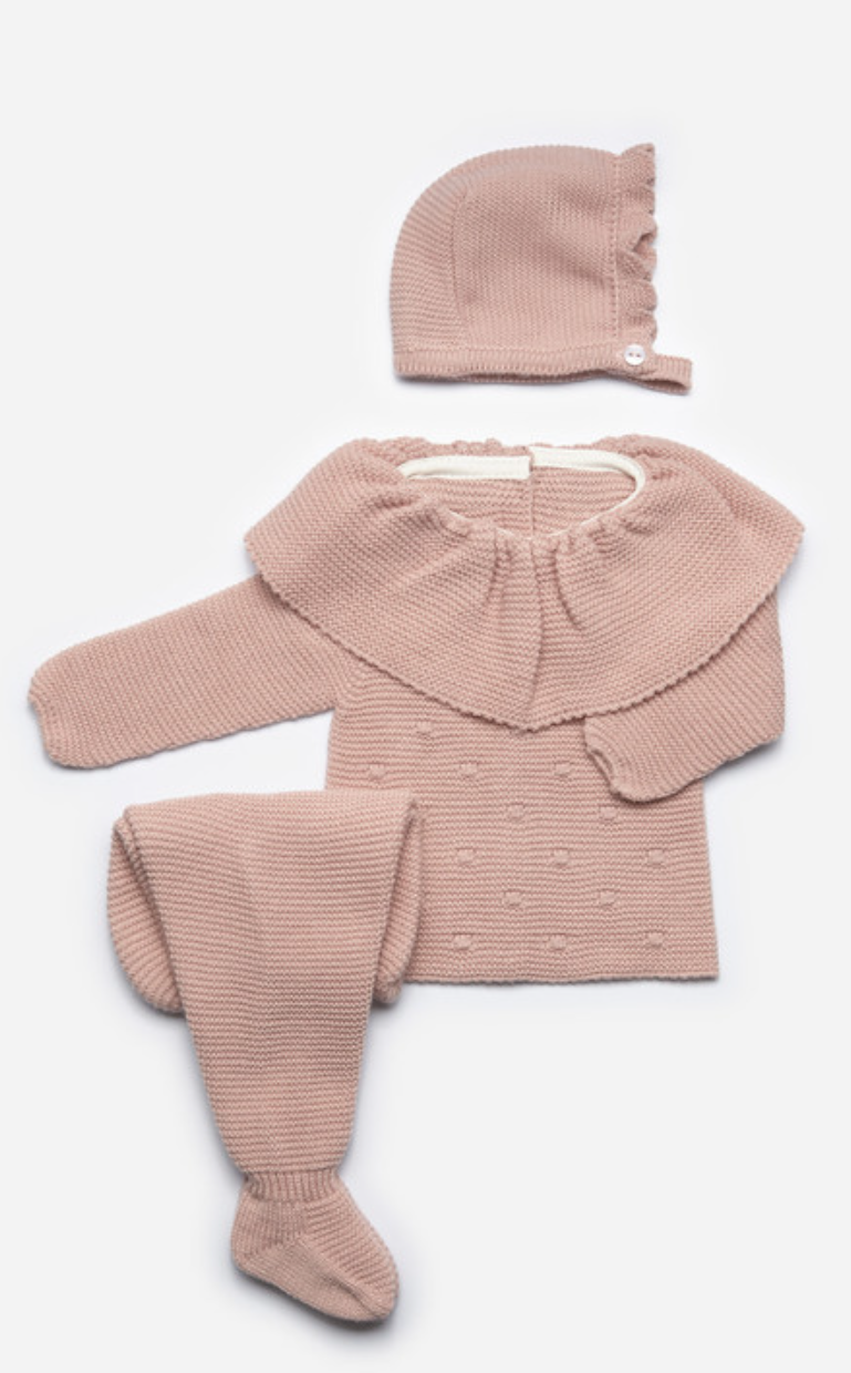 Polaina Three Piece Spanish Knitwear Set