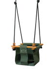 Solvej Baby and Toddler Canvas Swing, Moss Green