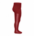 **PRE ORDER** Openwork Side Warm Tights Ruby | Condor