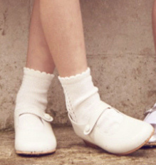 Short Lace Socks Cream | Condor