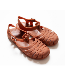 New Classical Jelly Sandals Rust