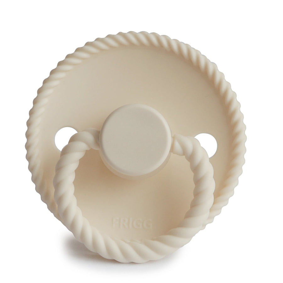 Frigg Rope Pacifier Silicone Cream