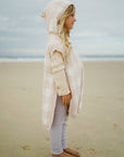 Miann & Co Knitted Poncho Vest - Ballet Pink