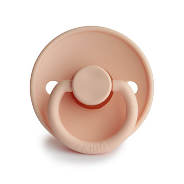 Frigg Coloured Pacifier - Classic Pink Cream 2 Pack