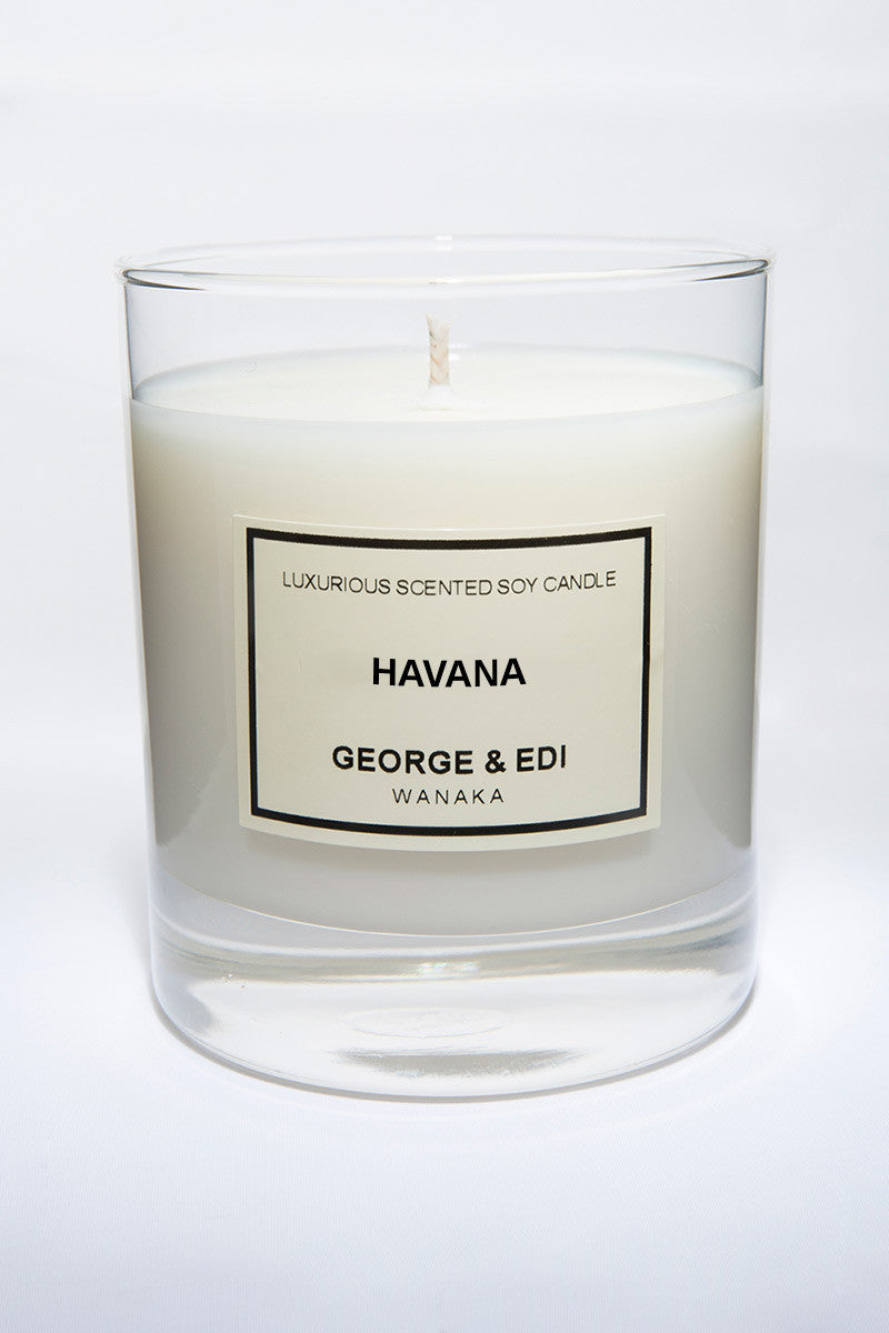 George & Edi Havana Candle Large 