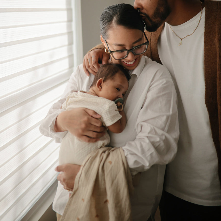 Muslin Swaddle Rainbows