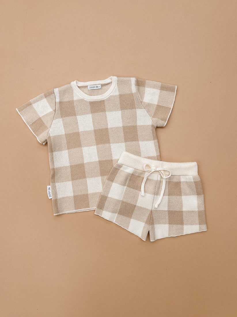 Ziggy Lou Tee Gingham