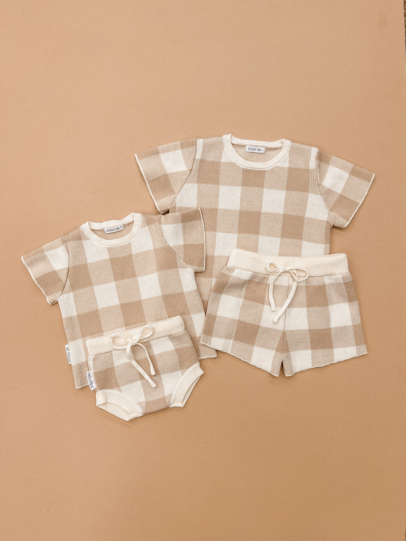 Ziggy Lou Tee Gingham