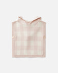Miann & Co Knitted Poncho Vest - Ballet Pink
