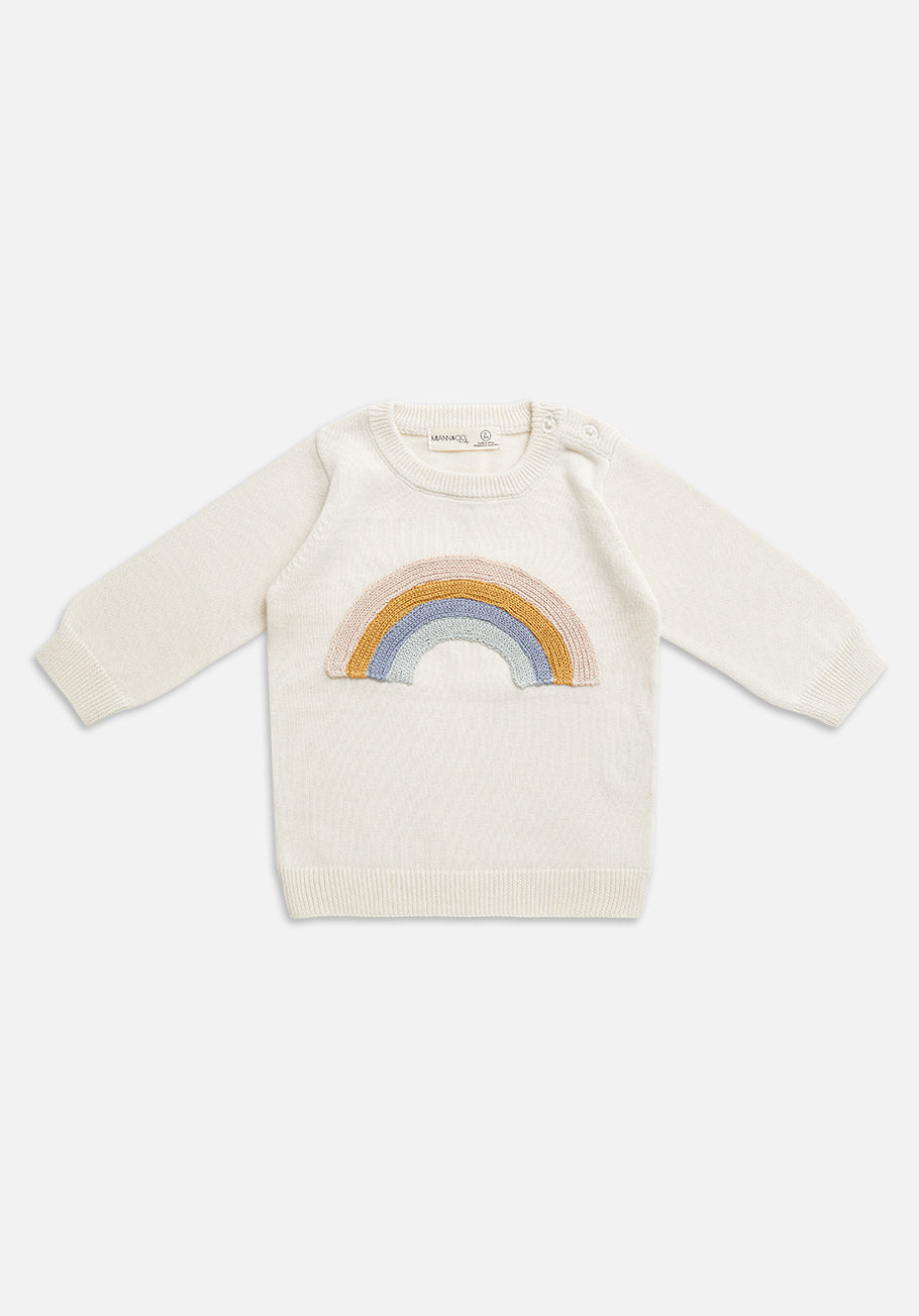 Knitted Jumper Rainbow