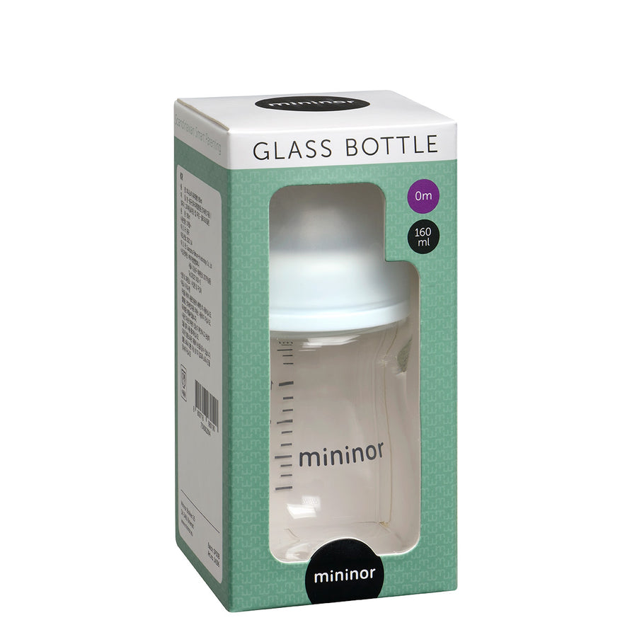 Mininor Baby Bottle – Glass 160 ml