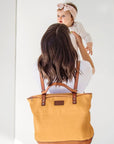 Arch Luxe Nappy Bag Mustard