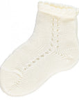 Short Lace Socks Cream | Condor