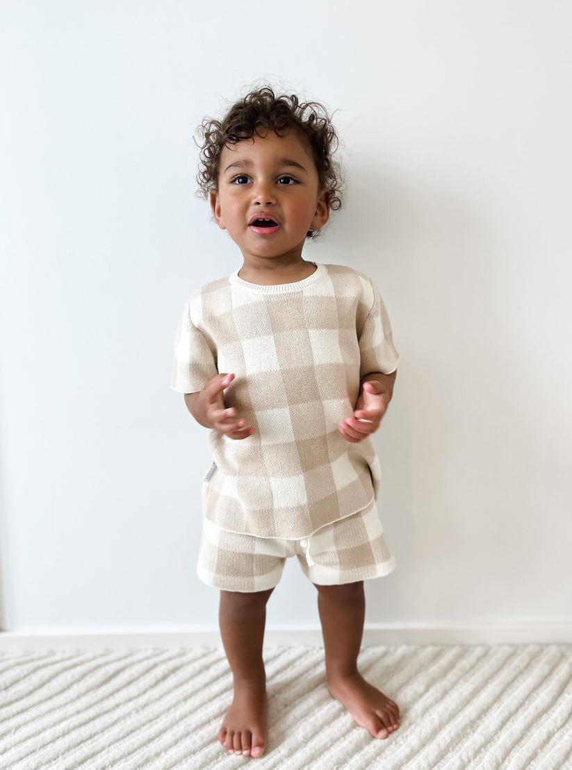 Ziggy Lou Tee Gingham