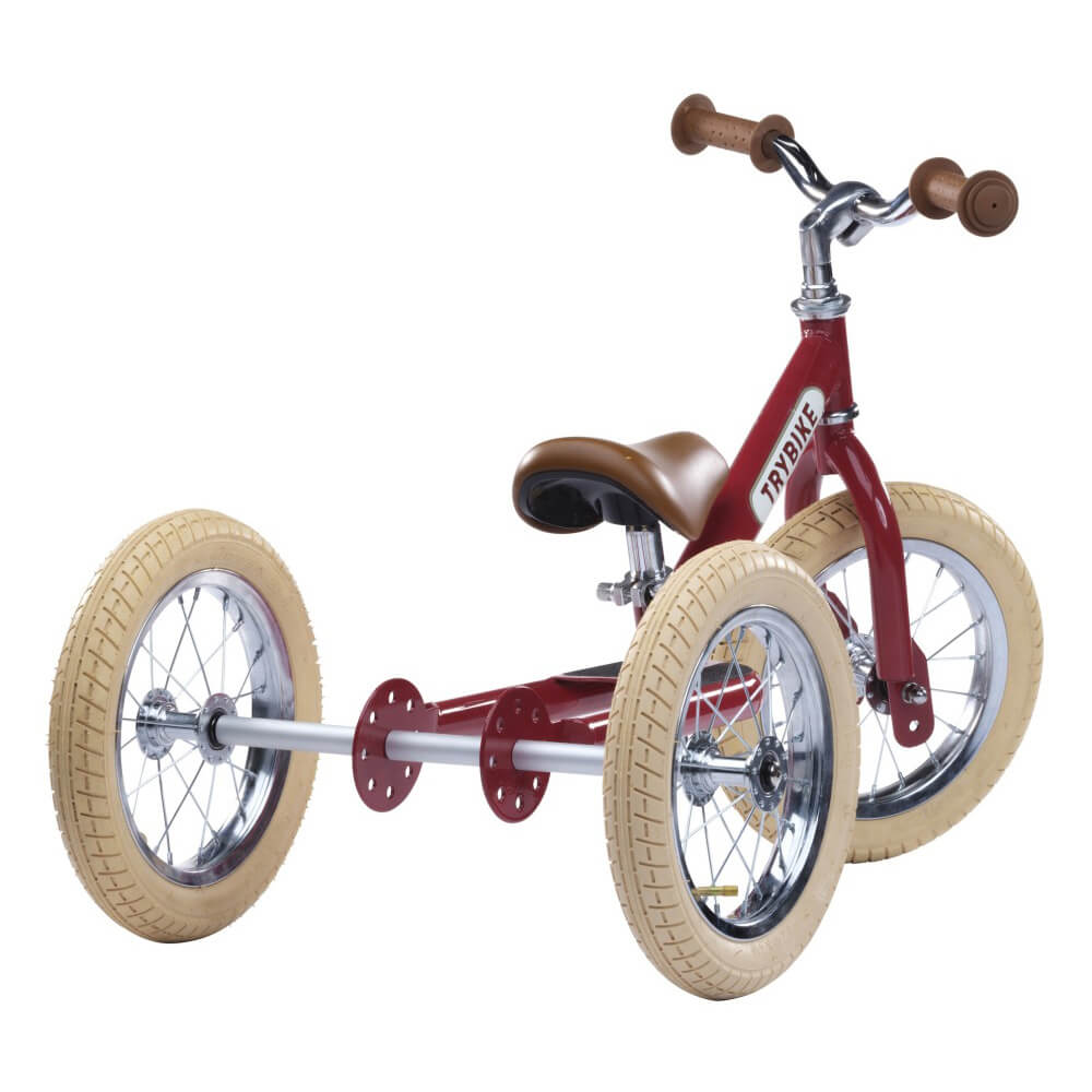 Trybike 2-in-1 Red Vintage