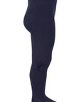 Navy Small Pom Pom Tights