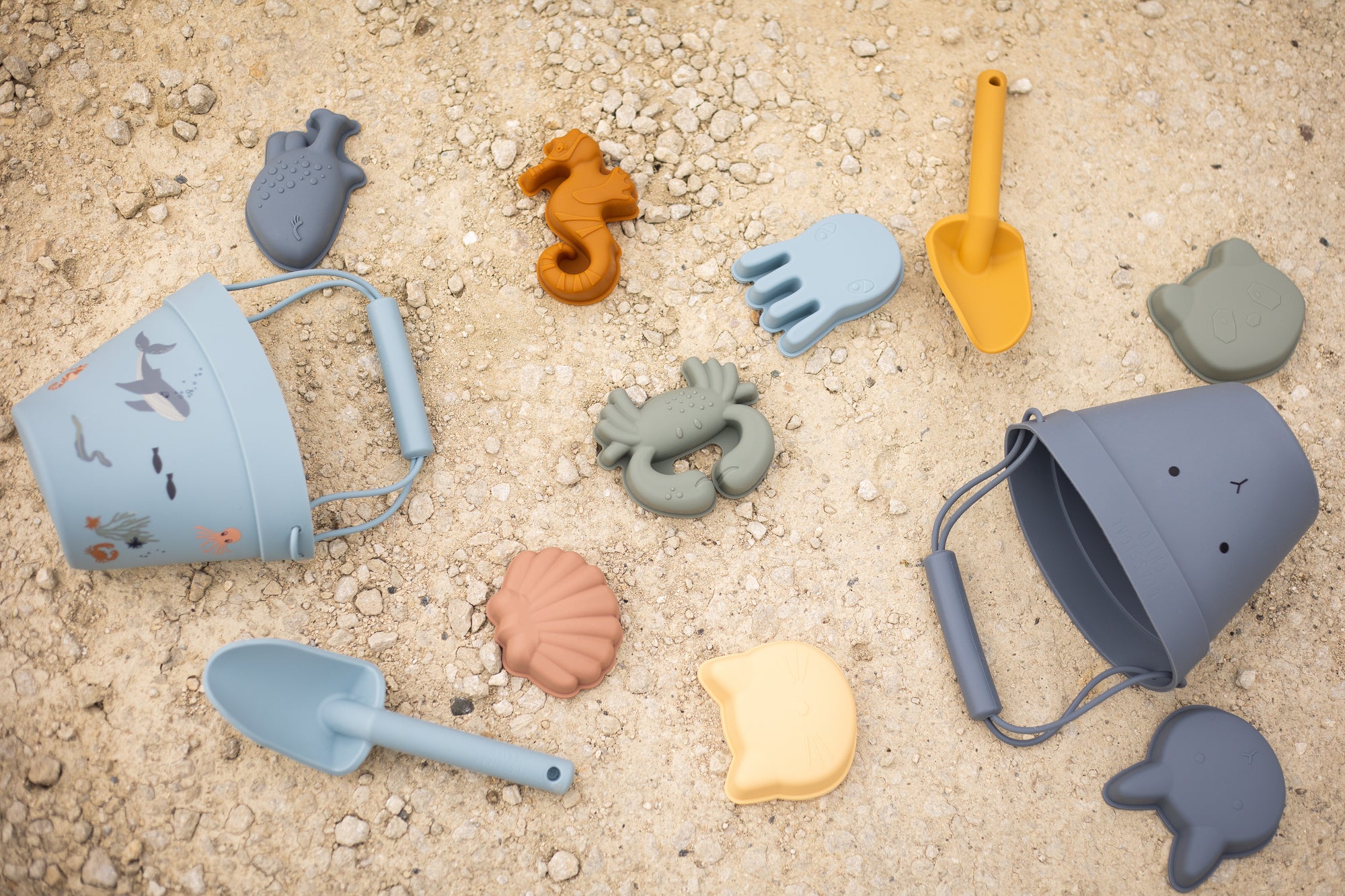 Beach Bucket &amp; Toys Set - Sea Life