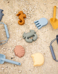 Beach Bucket & Toys Set - Blue Bear