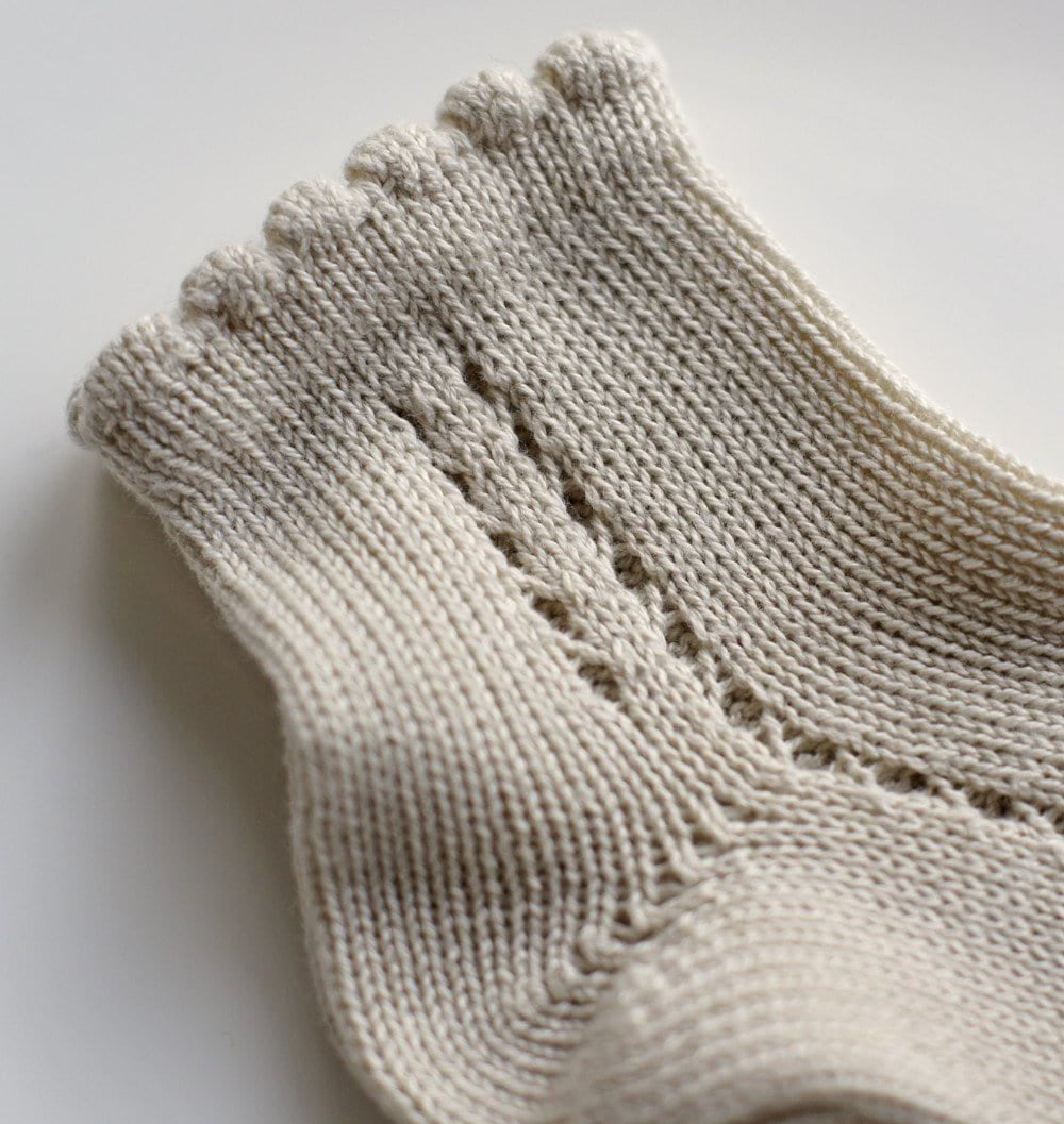 Linen Short Lace Socks - Classical Child
 - 3