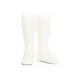 Cream Ribbed Socks - Classical Child
 - 1