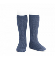 Clearance Ribbed Socks Jeans 
