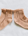 Short Lace Socks Old Rose | Condor
